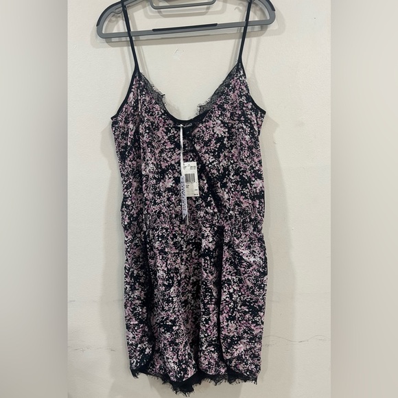 Buffalo David Bitton floral lace romper size L - Picture 2 of 8